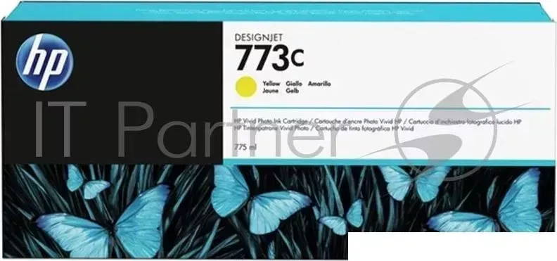 Картридж струйный HP 773C (C1Q40A) желтый для HP Designjet Z6600/Z6800 (775мл) Hewlett-Packard HP HP