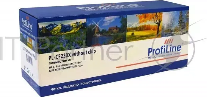 Картридж PL-CF230X (№30X) для принтеров HP LJ Pro M203dn/M203dw/MPF M227fdw/MPF M227sdn 3500 копий (без чипа) PROFILINE HP LJ fiLine