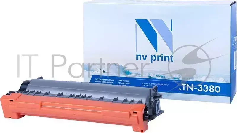 Картридж NVPrint совместимый Brother TN 3380T для HL 5440D/5450DN/5470DW/6180DW/8250/8950/DCP 8110/MFC 8520 8000k