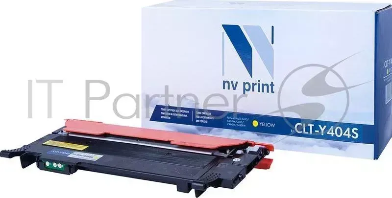 Картридж NVPrint совместимый Samsung CLT Y404S Yellow для SL C430/C430W/C480/C480W/C480FW 1000k