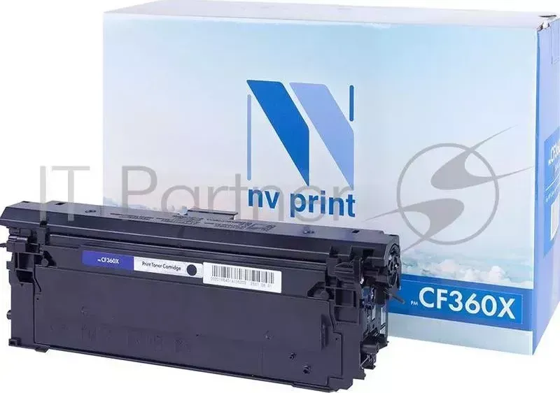 Картридж NVPrint совместимый НР CF360X Black для LJ Color M552/M553 12500k