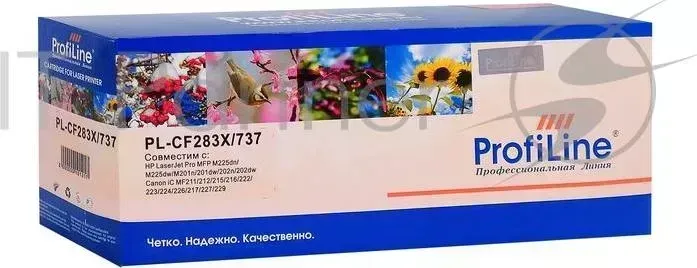 Картридж PL-CF283X/737 для принтеров HP LaserJet Pro MFP M127fn/M127fw/M201n/dw/M225dn/dw/Canon iC MF211/212/215/216/222/223/224/226/217/227/229 2400 PROFILINE HP iC копий