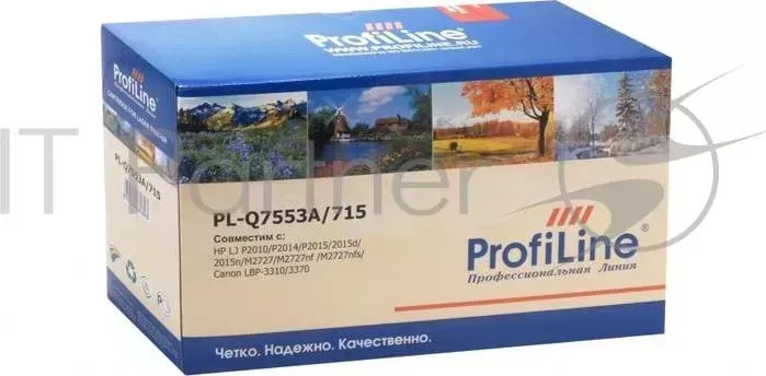 Картридж PL-Q7553A/715 для принтеров HP LJ P2010/P2014/P2015/2015d/2015n/M2727/M2727nf /M2727nfs/Canon LBP-3310/3370 3000 копий PROFILINE HP LJ ProfiLine