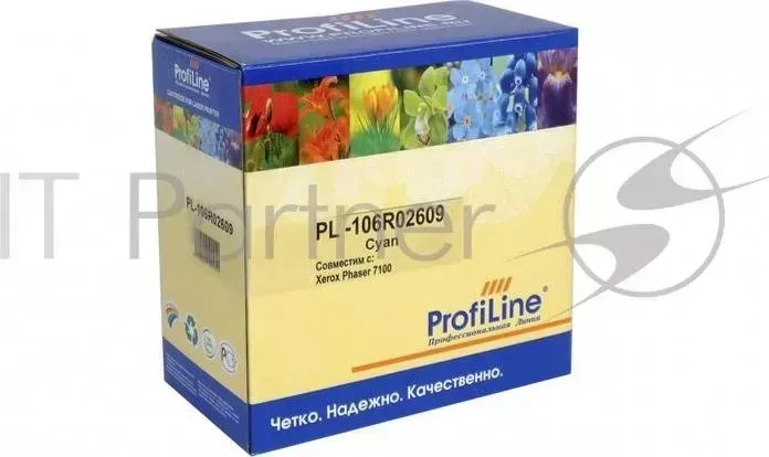 Картридж PL-106R02609 для принтеров Rank Xerox Phaser 7100 Cyan 9000 копий (2шт/уп) PROFILINE ProfiLine