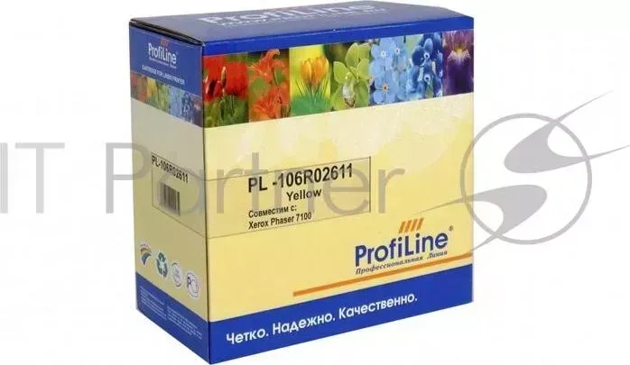 Картридж PL-106R02611 для принтеров Rank Xerox Phaser 7100 Yellow 9000 копий (2шт/уп) PROFILINE ProfiLine