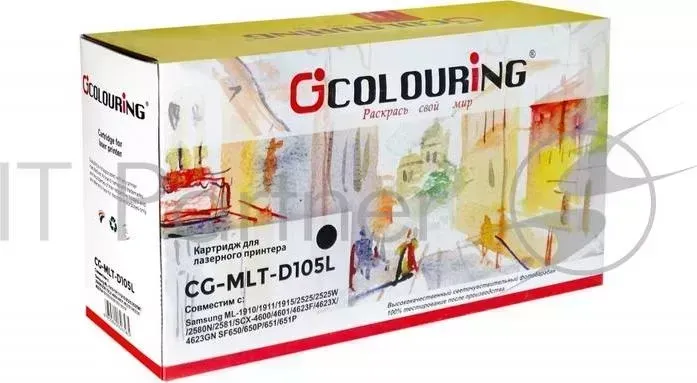 Картридж CG-MLT-D105L для принтеров Samsung ML-1910/1915/2525/2525W/2580N SCX-4600/4623F/4623GN SF650 2500 копий Colouring
