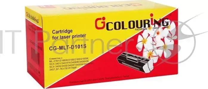 Картридж CG-MLT-D101S для принтеров Samsung ML2161/2156/2160W/2165W/2167/2168W SCX3400/3405/3407/3400F/3405F/3400FW/3405W/F760P/760 1500 копий Colouring