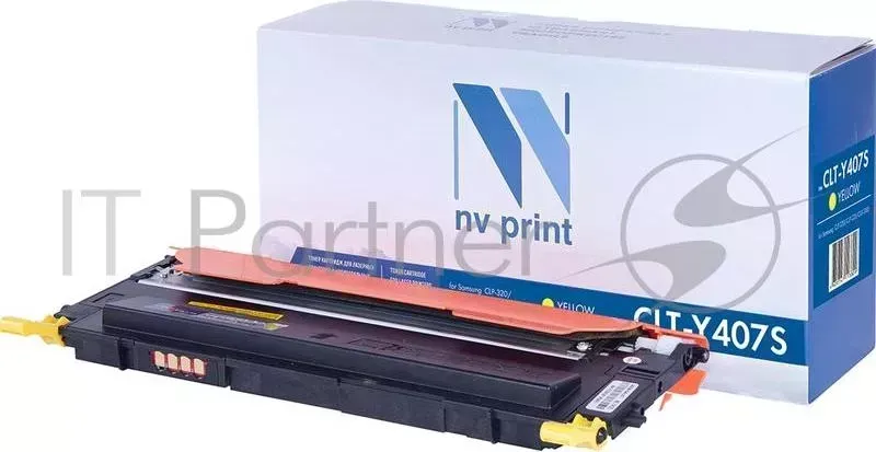 Картридж NV Print совместимый Samsung CLT-Y407S Yellow для CLP-325/CLX-3185 (1000k) NVPrint NV CLP 320/320N/325/325W/CLX 3185/3185N/3185FN
