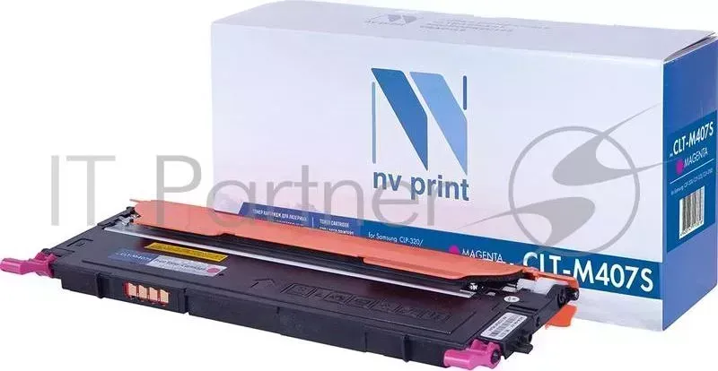 Картридж NV Print совместимый Samsung CLT-M407S Magenta для CLP-325/CLX-3185 (1000k) NVPrint NV CLP 320/320N/325/325W/CLX 3185/3185N/3185FN