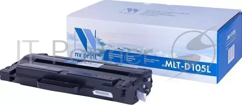Картридж NV Print совместимый Samsung MLT-D105L для SCX 4600/ML-1910/2525 (2500k) NVPrint MLT D105L NVP ML 1910/1915/2525/2580 4600/4623/SF 650,2500 стр.