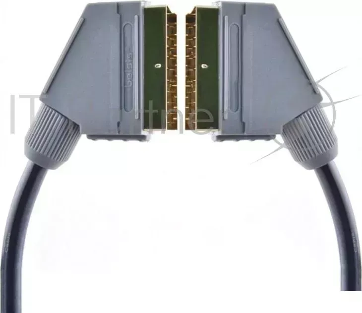 Кабель SPARKS SCART вилка - SCART вилка, GOLD, 21 pin, 1.8 м. SG1150/BGL1150 BELSIS - , 21