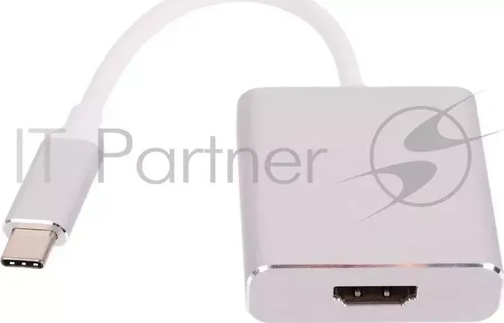 Кабель-адаптер USB 3.1 Type-Cm --> HDMI A(f) 3840x2160@60Hz, 10Gbps , 0,15m VCOM <CU423M> V com -адаптер ,