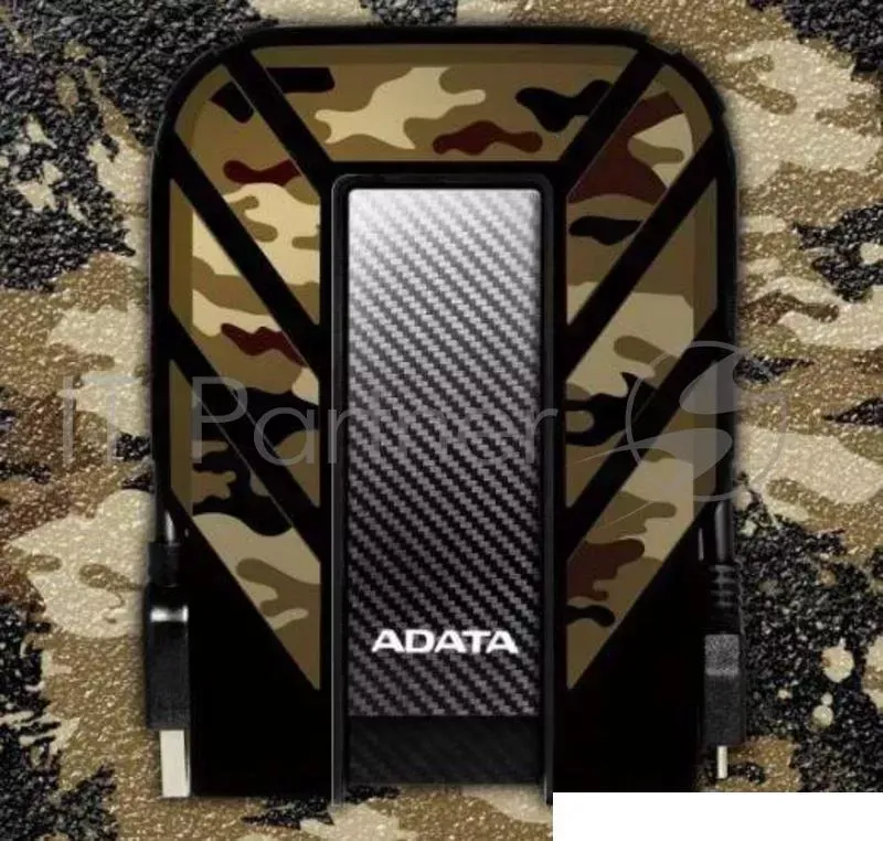 Внешний жесткий диск 1TB ADATA HD710M Pro, 2,5" , USB 3.1, прорезиненный, камуфляж