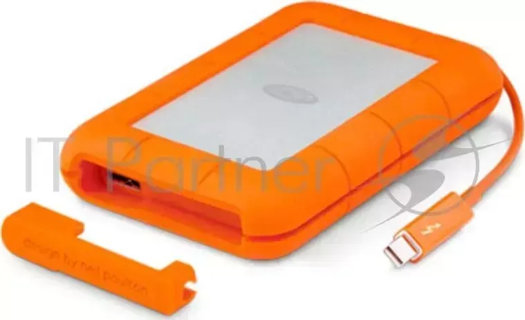 Внешний Жесткий диск Lacie Original USB 3.0 1Tb STEV1000400 Rugged V2 2.5" оранжевый Thunderbolt