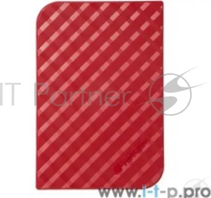 Внешний Жесткий диск VERBATIM Portable HDD 1Tb Store'n'Go USB3.0, 2.5" 53203 Red