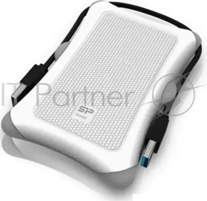 Внешний Жесткий диск SILICON POWER USB 3.0 2Tb A30 SP020TBPHDA30S3W Armor 2.5" белый
