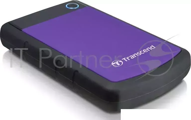 Внешний Жесткий диск TRANSCEND USB 3.0 2Tb TS2TSJ25H3P StoreJet 25H3P 5400 об/мин 2.5" фиолетовый