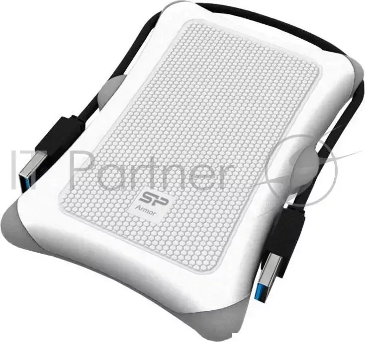 Внешний Жесткий диск SILICON POWER USB 3.0 500Gb A30 SP500GBPHDA30S3W Armor 2.5" белый