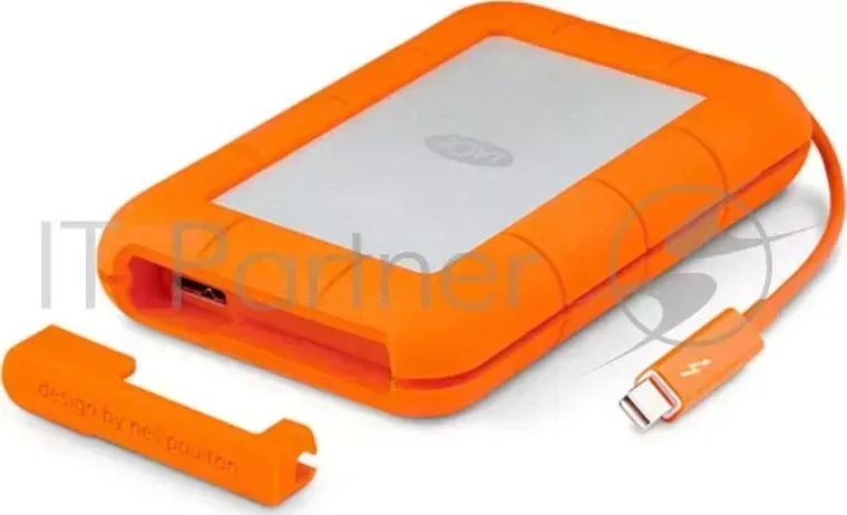 Внешний Жесткий диск Lacie Original USB 3.0 2Tb STEV2000400 Rugged V2 2.5" оранжевый Thunderbolt