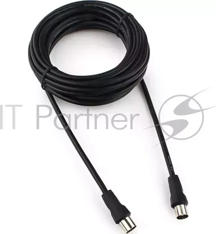 Кабель телевизионный Cablexpert, CCV-515-5M, Coaxial M/F, 5м CABLEXPERT ,