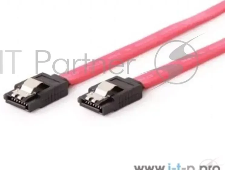 Кабель Cablexpert Кабель интерфейсный SATAIII, 30см, 7pin/7pin, защелка, пакет (CC-SATAM-DATA-0.3M) GEMBIRD CC SATAM DATA 0.3M