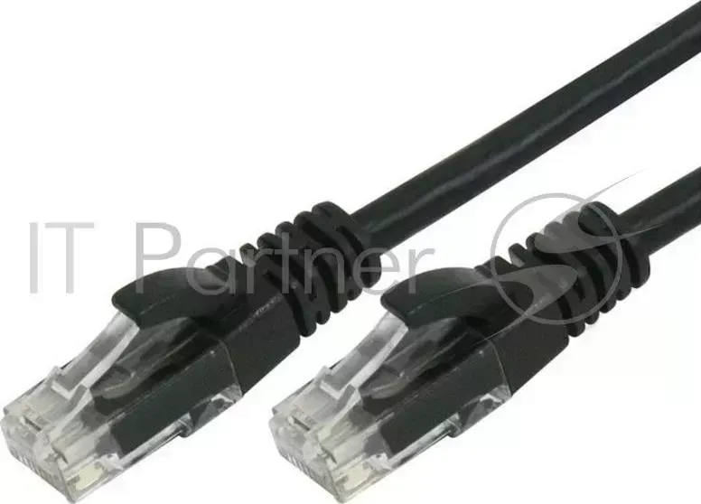 Кабель Патч-корд LAZSO WE-52U вилка RJ-45 кат.5е 1м чёрный LSZH