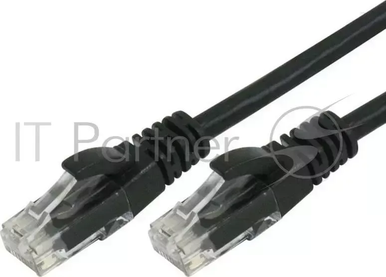 Кабель Патч-корд LAZSO WE 52U вилка RJ 45 вилка RJ 45 кат.5е 0.5м ч рный LSZH