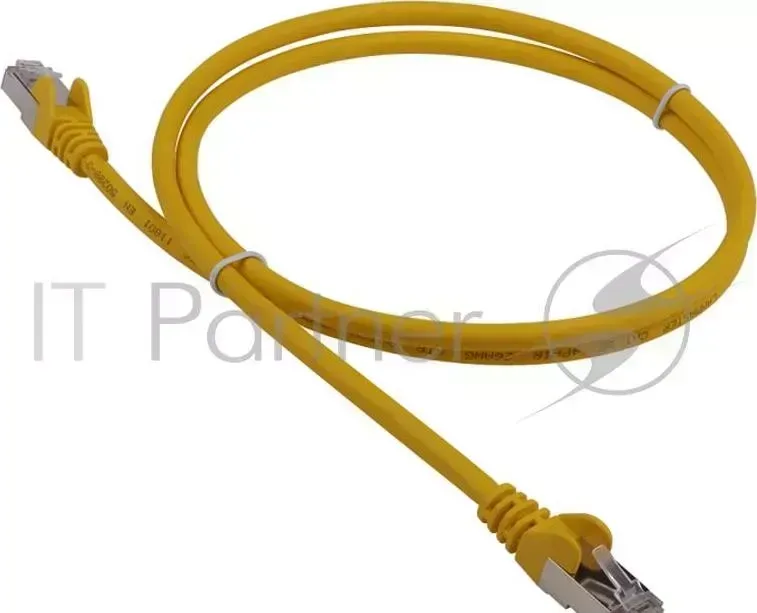 Кабель Патч-корд Lanmaster LAN-PC45/S5E-3.0-YL вилка RJ-45-вилка RJ-45 кат.5е 3м желтый LSZH (уп.:1шт) LANMASTER -