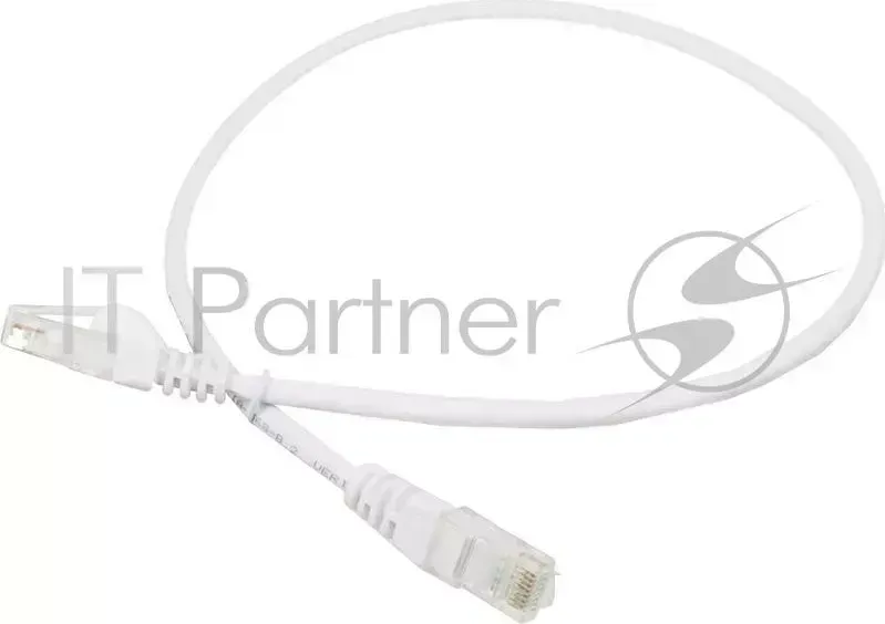 Кабель Патч-корд Lanmaster UTP LAN-PC45/U5E-0.5-WH вилка RJ-45-вилка RJ-45 кат.5е 0.5м белый LSZH (уп.:1шт) LANMASTER -