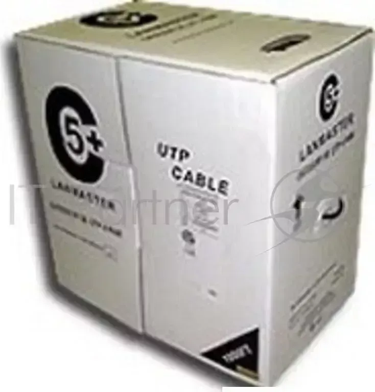 Кабель информационный Lanmaster LAN-5EUTP-WP-OUT кат.5е U/UTP не экранированный 4X2X24AWG PVC внешний 305м черный LANMASTER LAN 5EUTP WP OUT UTP 4 пары кат.5Е 350Mhz PE внешняя прокладка с гидрофобом