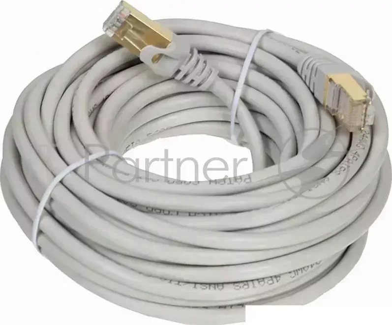 Кабель Сетевой PC PET Patchcord molded GOLD FLASH 10m cat5E PATCH5, 26AWG
