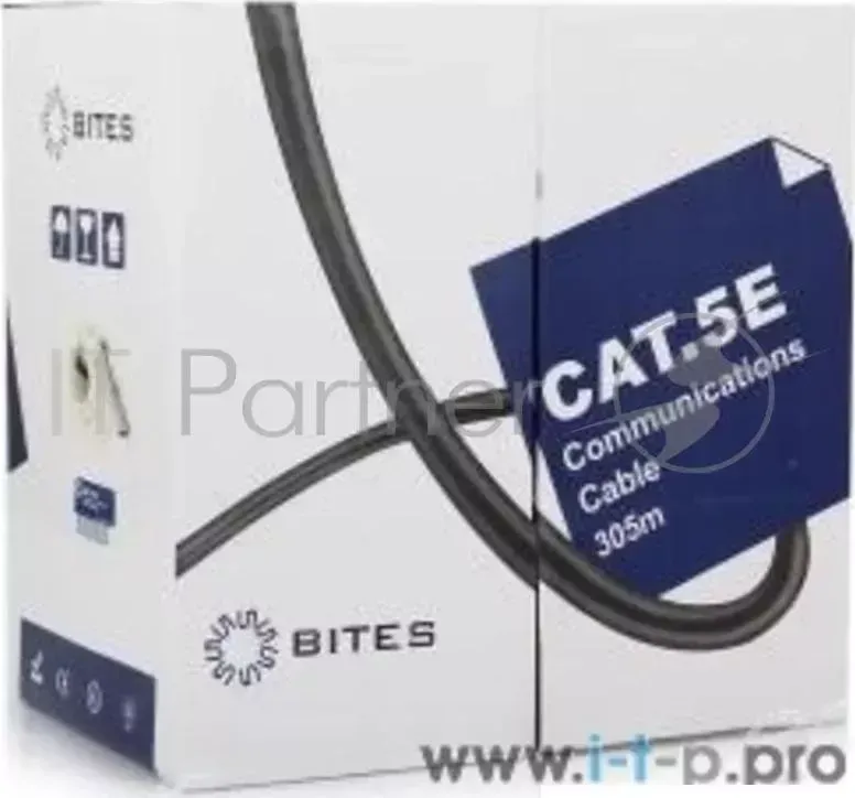 Кабель 5bites UT5725-305A UTP / STRANDED / 5E / 24AWG / CCA / PVC / 305M