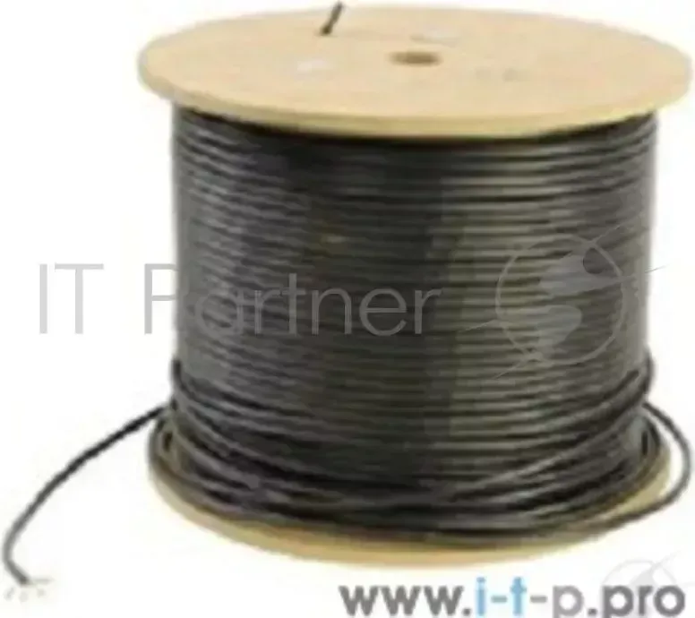 Кабель 5bites US5505-305CE UTP / SOLID / 5E / 24AWG / COPPER / PVC+PE / BLACK / OUTDOOR / DRUM / 305M