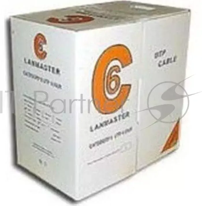 Кабель информационный Lanmaster TWT-6UTP-GY кат.6 U/UTP не экранированный 4X2 PVC внутренний 305м серый LANMASTER TWT 6UTP GY UTP 4 pairs Cat 6 Grey