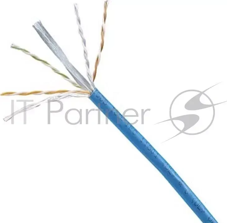Кабель информационный Panduit TX6000 PUZ6004BU CEG кат.6 U/UTP не экранированный 4X2X23AWG LSZH внутренний 305м синий