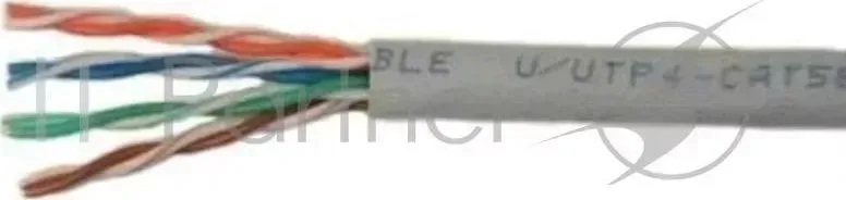 Кабель Кабель UTP cat.5e, 4 пары (305 м) Solid 0.51мм CCA alloy AWG24 (18481) Noname cat.5e 4 305 м