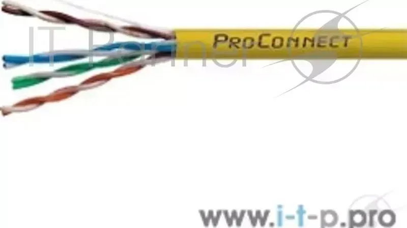 Кабель Proconnect 01 0027 UTP CAT5e 2 пары 305м 0.51 мм