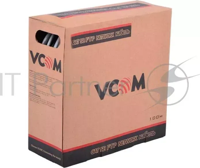 Кабель VCOM FTP 4 пары кат.5е 100м