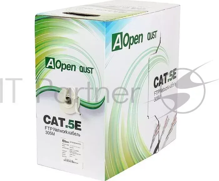 Кабель Aopen FTP 4 пары кат.5е бухта 305м p/n: ANC524