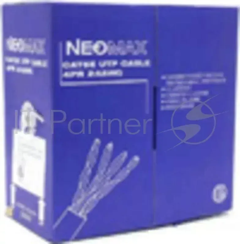 Кабель NEOMAX NM10101 UTP cat.5e 4 пары 305 м 0.51 мм Taiwan 200 Mhz
