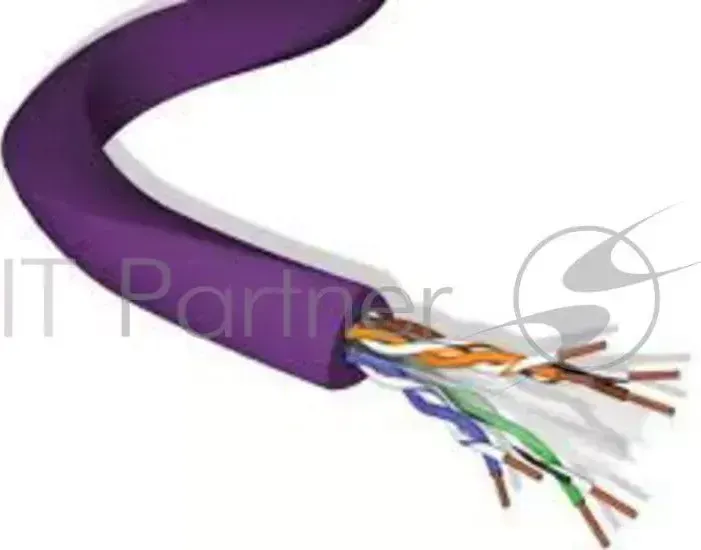 Кабель информационный Brand-Rex 10GPlus AC6U-HF1-500VT кат.6А U/UTP не экранированный LSZH внутренний 500м черный