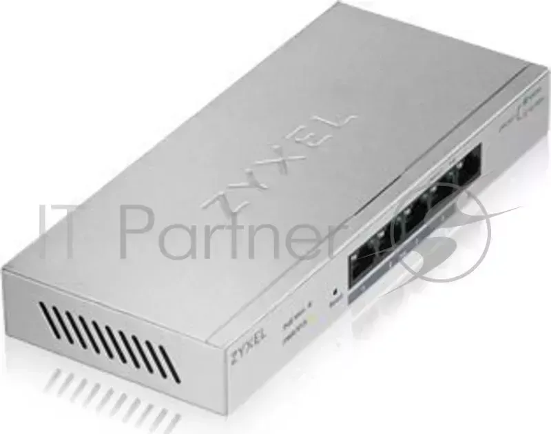 Коммутатор ZYXEL GS1200-5 Smart 5-port GbE Web Managed Switch, VLAN, IGMP, QoS, Link Aggregation