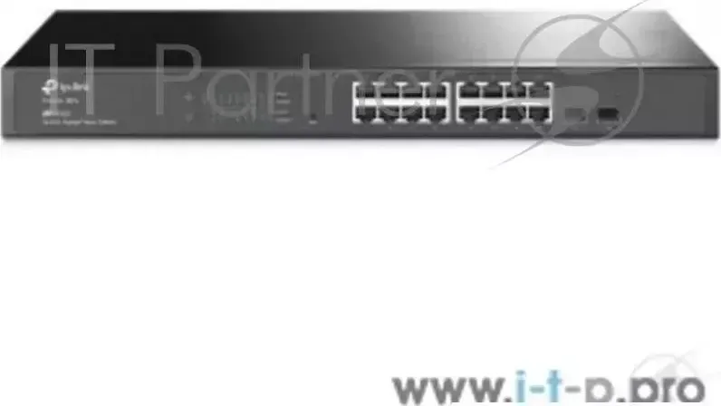 Коммутатор TP-LINK SMB T1600G-18TS JetStream 16-портовый гигабитный Smart коммутатор с 2 SFP-слотами T1600G-18TS (SMB TL-SG2216) TP-LINK с 2 (