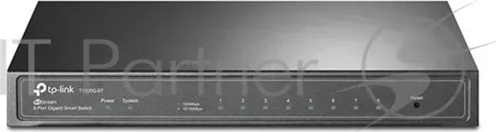 Коммутатор TP-LINK T1500G-8T JetStream 8-портовый гигабитный Smart коммутатор