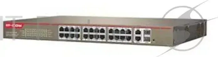 Коммутатор IP-COM S3300-26 24-Port 10/100Mbps +2-Port Gigabit TP/SFP Combo Web Smart PoE Switch