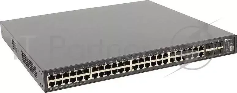 Коммутатор TP-LINK T3700G-52TQ JetStream 52-портовый гигабитный управляемый стекируемый коммутатор 3 уровня TP-LINK 3