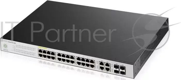 Коммутатор ZyXEL NSW100 28P, 24 x port Nebula Cloud Managed Switch with 4 GbE Uplink