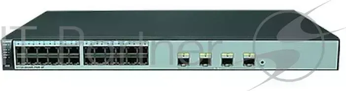 Коммутатор HUAWEI S1720 28GWR PWR 4P 24 Ethernet 10/100/1000 ports,4 Gig SFP,PoE ,370W POE AC 110/220V