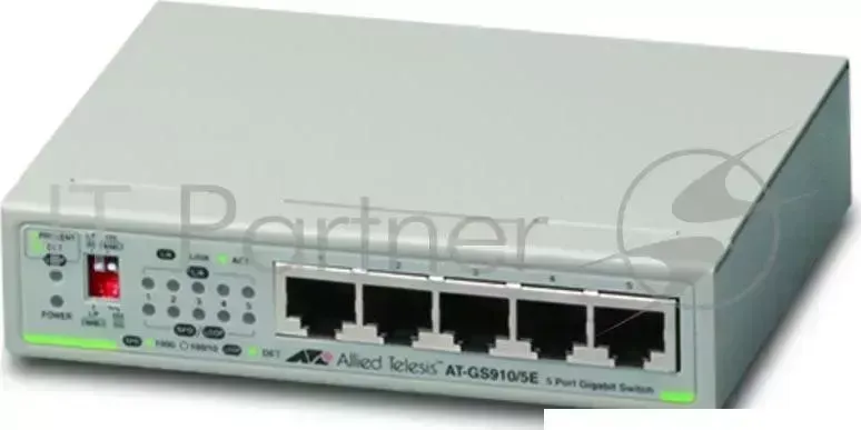 Коммутатор Allied Telesis AT GS910/5E 50 неуправляемый 5x10/100/1000BASE T