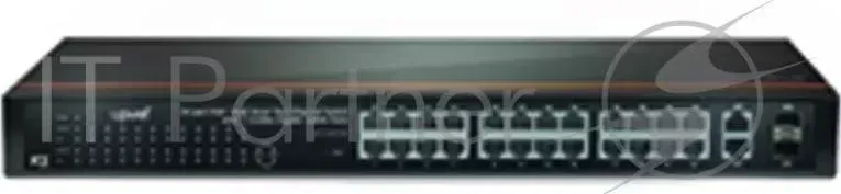Коммутатор Upvel UP 326FEW управляемый настольный/19U 24x10/100/1000BASE T 2x10/100/1000BASE T/Mini GBIC SFP